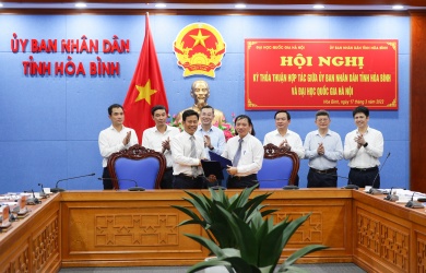 Ký kết hợp tác toàn diện giữa ĐHQGHN và UBND tỉnh Hòa Bình giai đoạn 2022-2026
